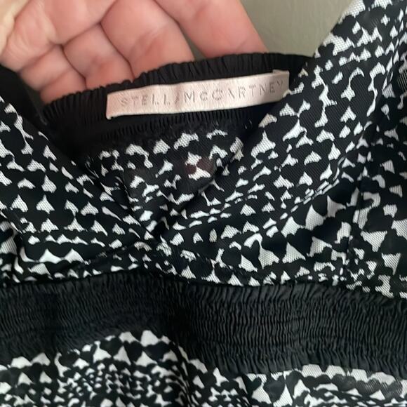 Stella McCartney Florence Fluttering Bodysuit Black Heart Print - Picture 8 of 16